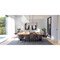 Z-Lite Harden Linear Chandelier, 10-Light, 13 In.W x 43 In.L x 11.75 In.H, Matte Black/White 1948-42L-MB - alternate 2
